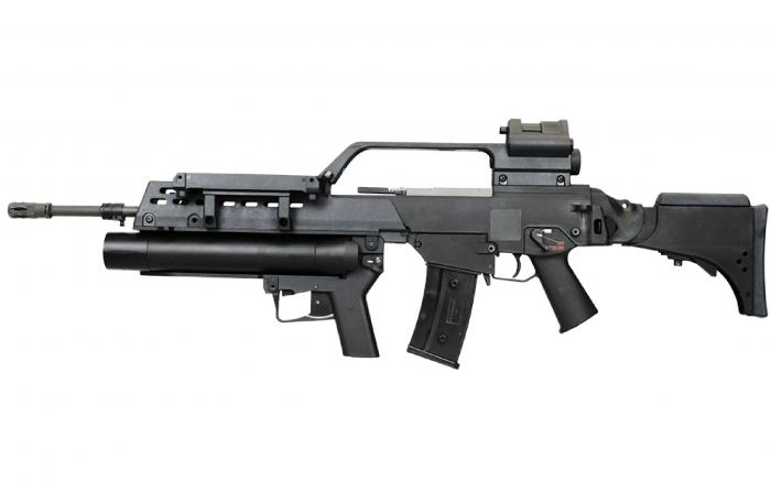 S&T G316V W/GRENADE LAUNCHER EBB (BK) - Killer Instinct Tactical