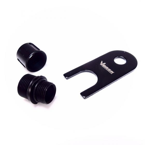 VORSK PISTOL THREAD ADAPTOR BLACK