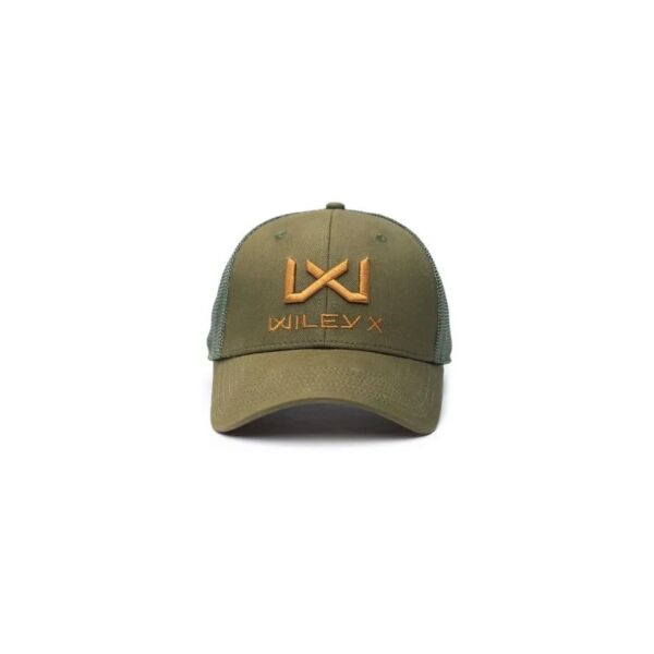 Wiley X Trucker Cap (WX Logo) - Olive