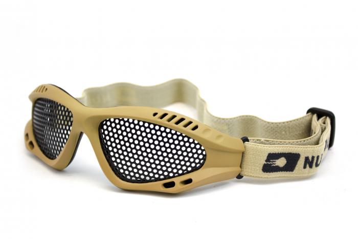 NUPROL SHADES MESH EYE PROTECTION TAN (SMALL)