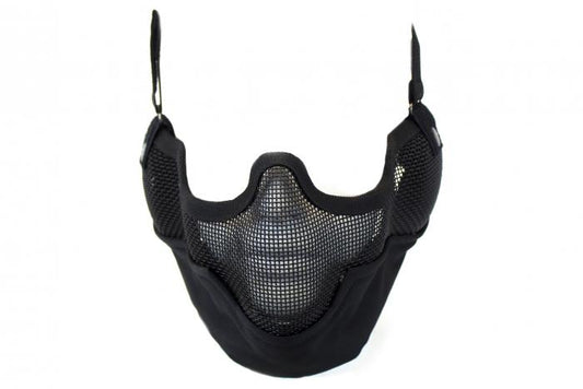 NUPROL MESH LOWER FACE SHIELD V2 - BLACK