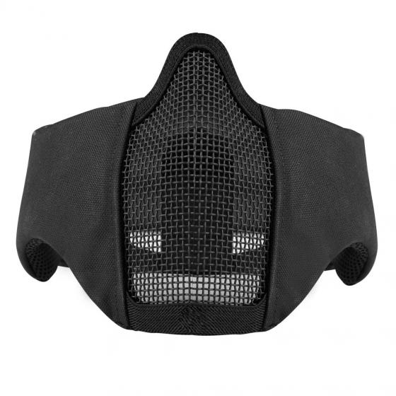 NUPROL MESH LOWER FACE SHIELD V5 - BLACK