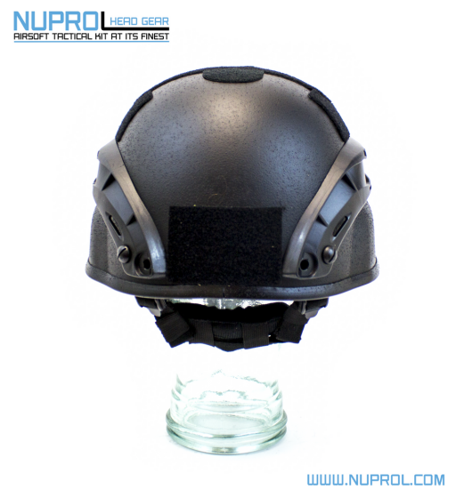 NUPROL MICH 2000 RAILED HELMET BLACK