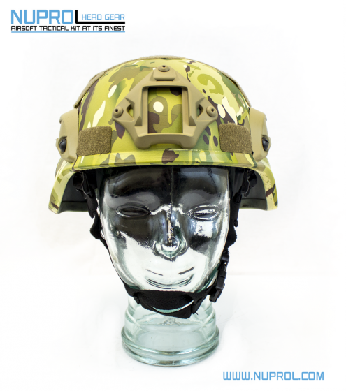 NUPROL MICH 2000 RAILED HELMET MULTI