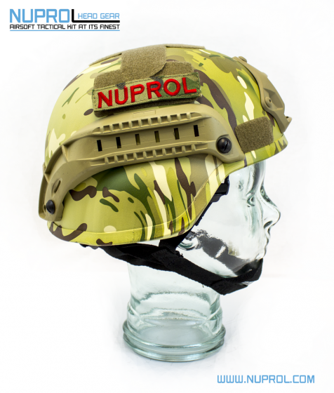 NUPROL MICH 2000 RAILED HELMET MULTI