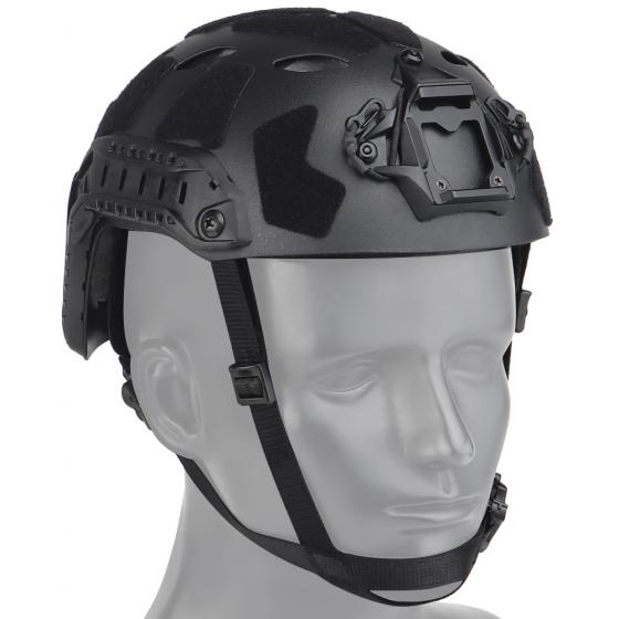 NP FAST RAILED SF AIR HELMET - BLACK