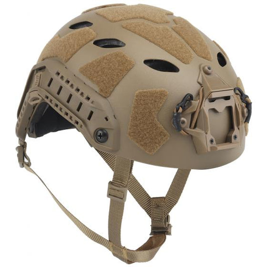 NUPROL FAST RAILED SF AIR HELMET - TAN