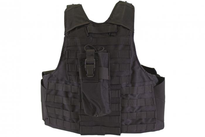 NUPROL RTG TACTICAL VEST - BLACK