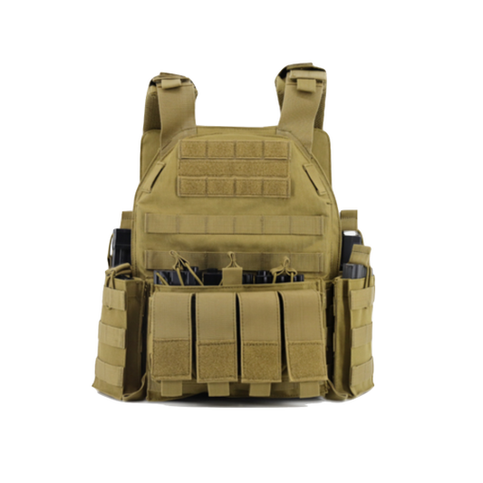 NUPROL PMC TACTICAL MILITARY VEST - TAN