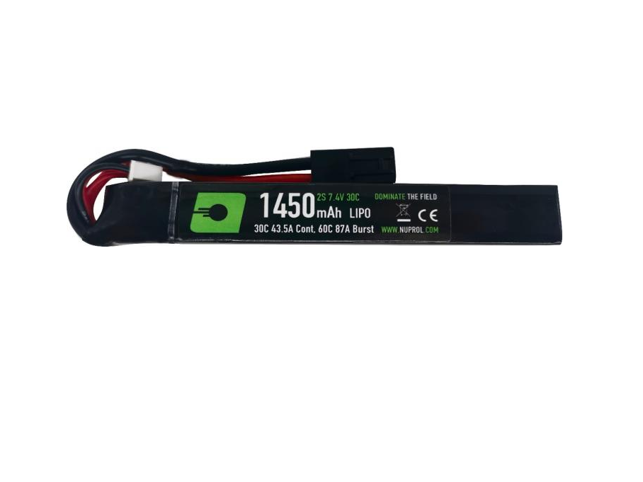 NUPROL POWER 1450MAH 7.4V 30C LIPO STICK TYPE