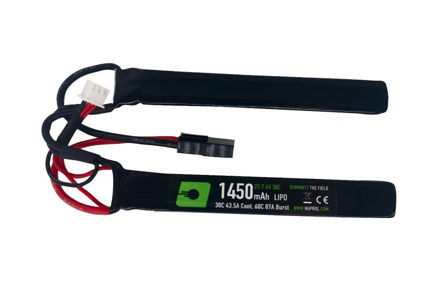 NUPROL POWER 1450MAH 7.4V 30C LIPO NUNCHUCK TYPE