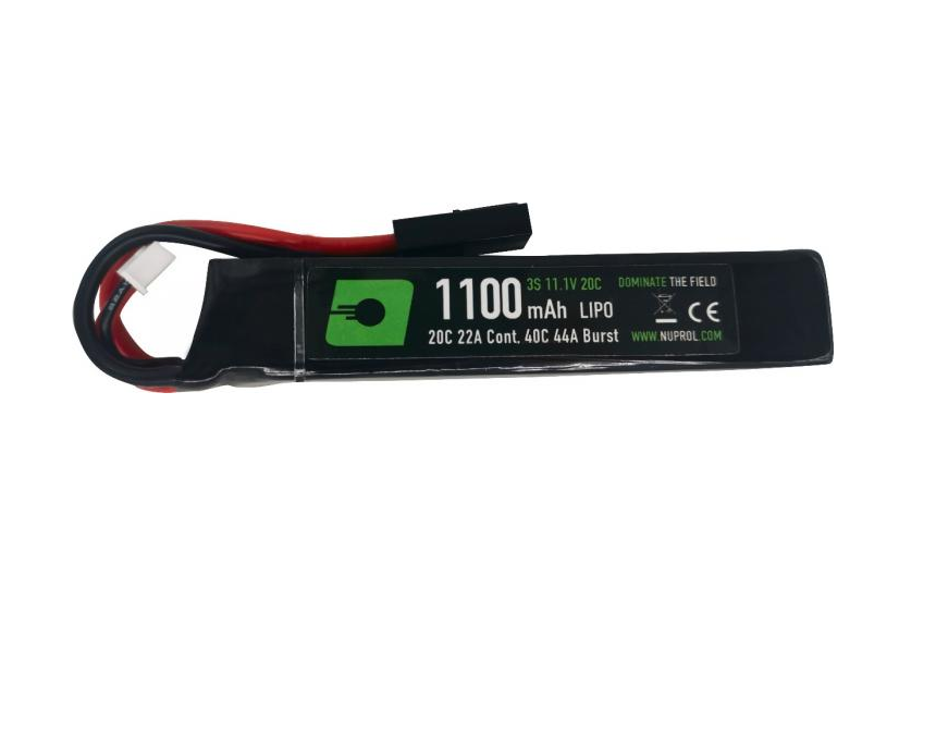 NUPROL POWER 1100MAH 11.1V 20C STICK TYPE