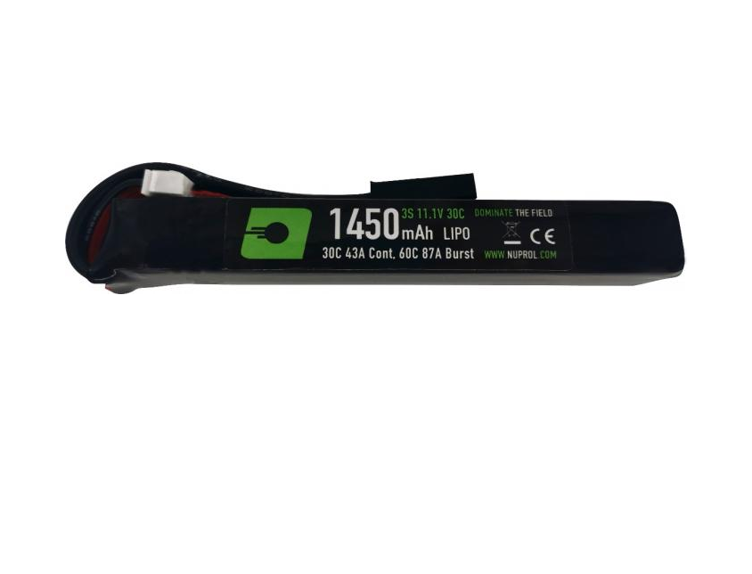 NUPROL POWER 1450MAH 11.1V 30C LIPO STICK TYPE
