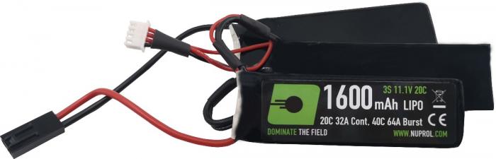 NUPROL 1600MAH 11.1V LIPO NUN CHUCK