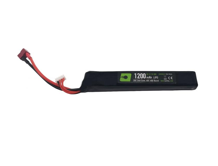 NP POWER 1200MAH LIPO 11.1V 20C STICK - DEANS