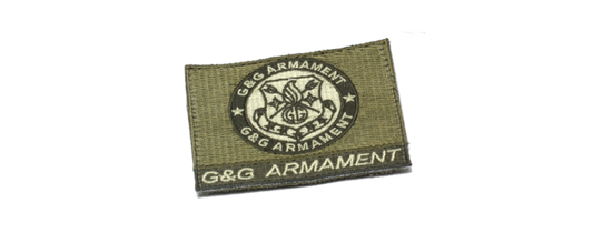 G&G VELCRO PATCH - GREEN (LARGE)