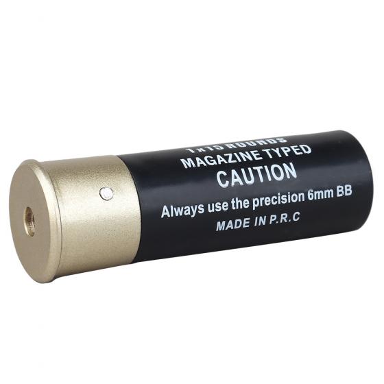 NUPROL 15RND SHOTGUN SHELLS X6 - BLACK