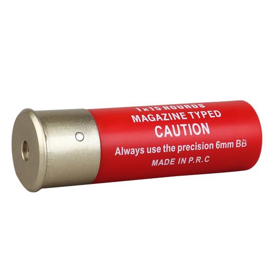 NUPROL 15RND SHOTGUN SHELLS X6 - RED