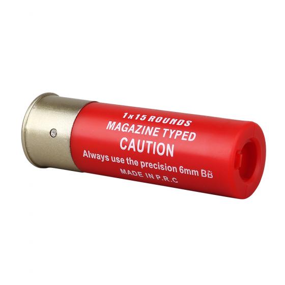 NUPROL 15RND SHOTGUN SHELLS X6 - RED