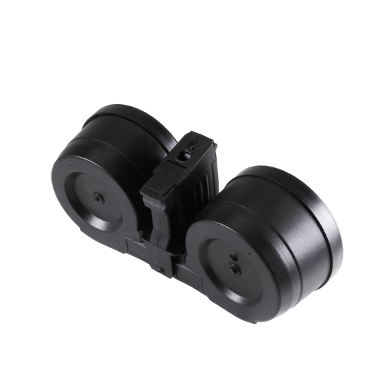 NUPROL AK DBL ELECTRIC DRUM MAG 2500R - BLACK