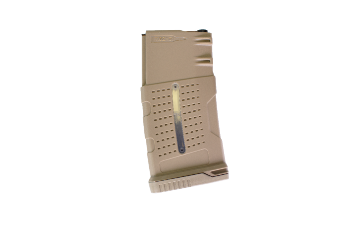 NUPROL SR25 W-MAG HI-CAP MAG 550R - TAN