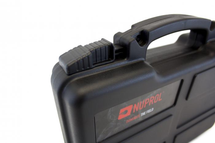 NUPROL SMALL HARD CASE - BLACK (WAVE FOAM INSERT)