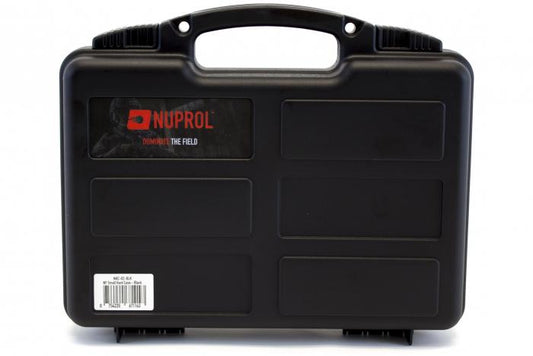 NUPROL SMALL HARD CASE - BLACK (WAVE FOAM INSERT)