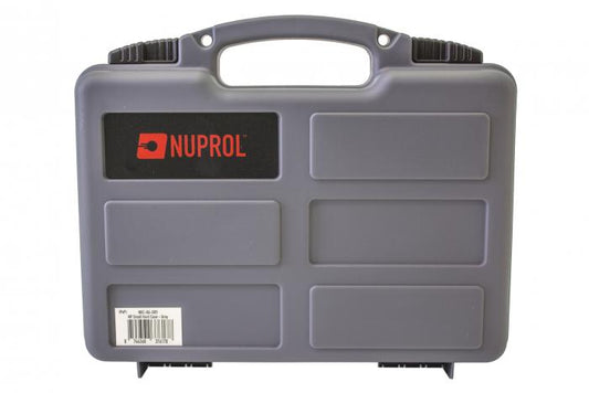 NUPROL SMALL HARD CASE - GREY (WAVE FOAM INSERT)
