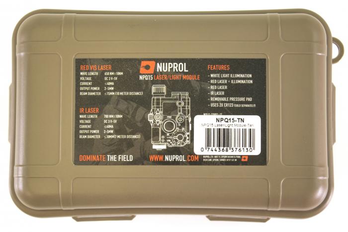 NPQ15 LIGHT/LASER BOX - TAN