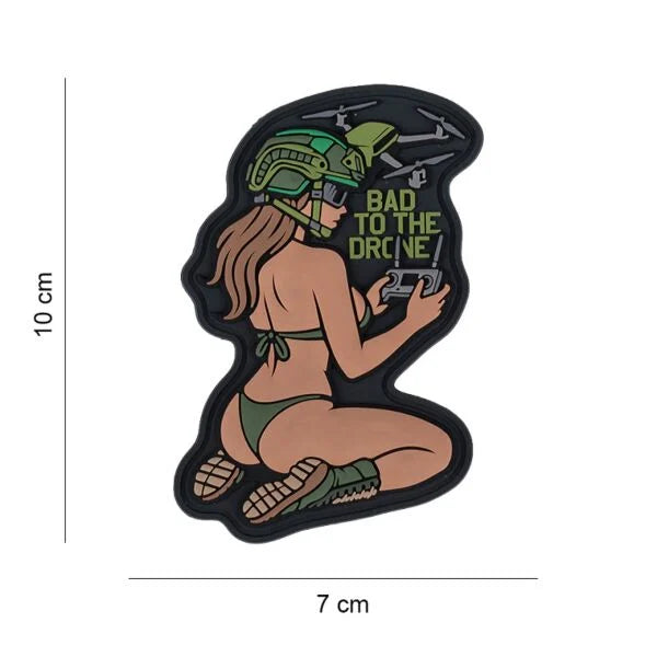 101 Bad To The Drone 3D PVC Patch
