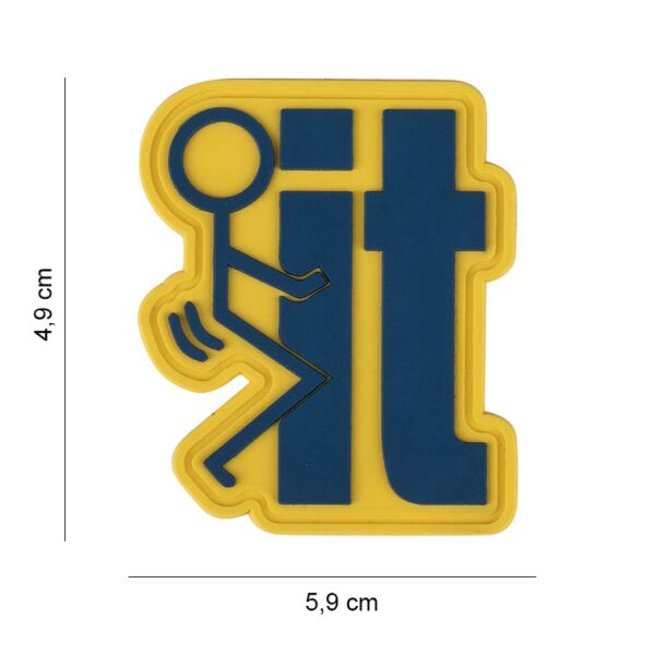 101 Inc Patch 3D PVC Fuck It