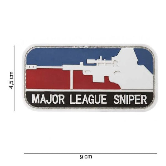 101 Major League Sniper Colour 3D PVC Patch