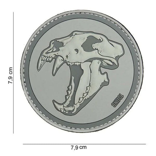 101 Sabertooth Tiger 3D PVC Patch