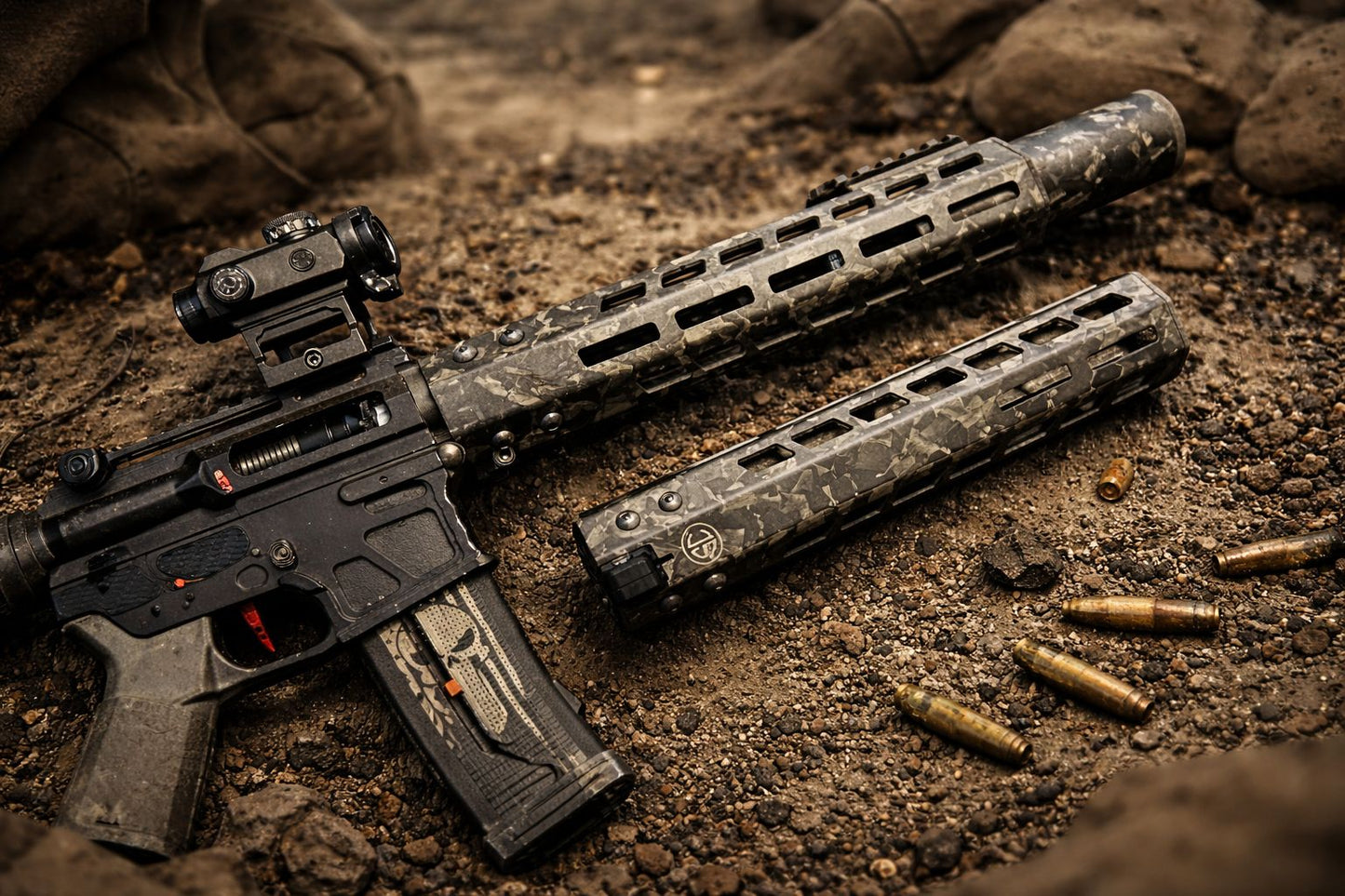 Suppressor (Forged Carbon Fibre, Ultra Light)