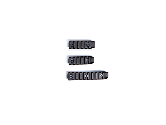 ASG Keymod to RIS Metal Rails, Set of 3