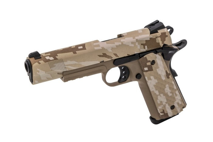 1911/MEU-R Hydro (Digi-Desert - Tan) GBB Airsoft Pistol