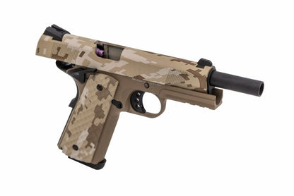 1911/MEU-R Hydro (Digi-Desert - Tan) GBB Airsoft Pistol