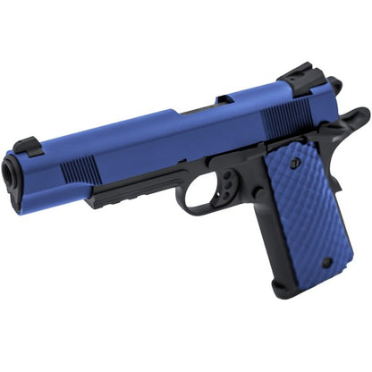 1911/MEU-R (Dual Tone Blue) GBB Airsoft Pistol