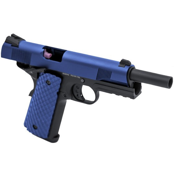 1911/MEU-R (Dual Tone Blue) GBB Airsoft Pistol