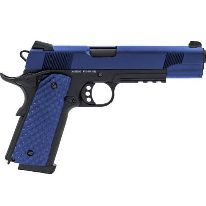 1911/MEU-R (Dual Tone Blue) GBB Airsoft Pistol