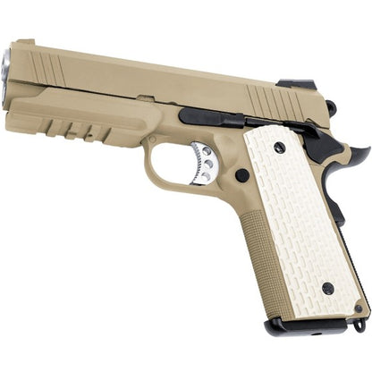 1911 Desert Warrior GBB Airsoft Pistol