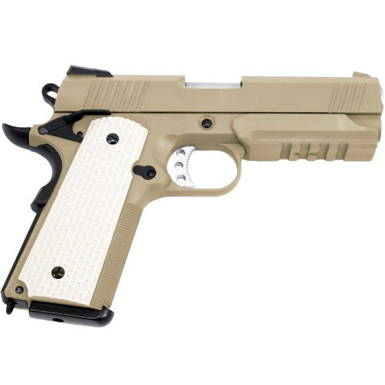 1911 Desert Warrior GBB Airsoft Pistol