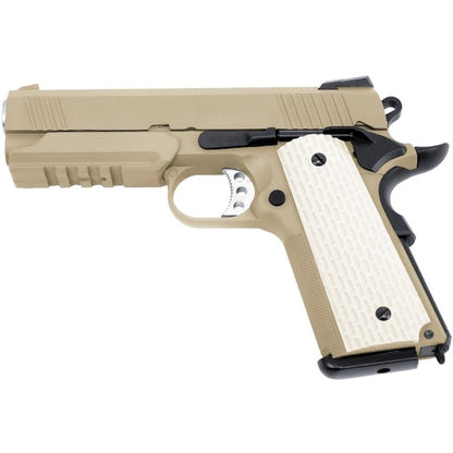 1911 Desert Warrior GBB Airsoft Pistol