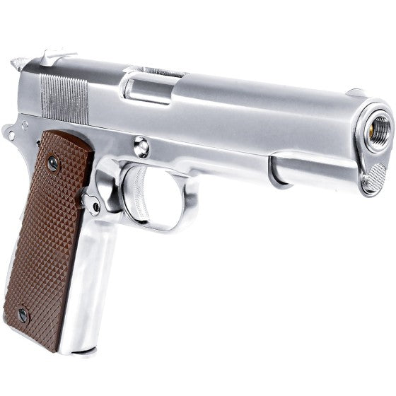 1911 (Silver) GBB Airsoft Pistol