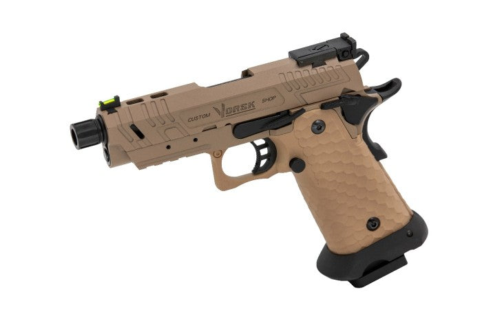 HI-CAPA CS VENGEANCE 3.8 COMPACT GBB PISTOL (TAN)