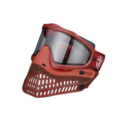 JT Proflex LE ICE Birthstone w/ Magnet Chin Strap - Garnet