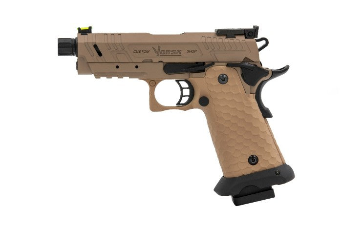 HI-CAPA CS VENGEANCE 3.8 COMPACT GBB PISTOL (TAN)