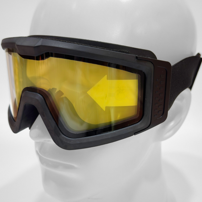 Battle Visor Dual Lens Protective Eyewear