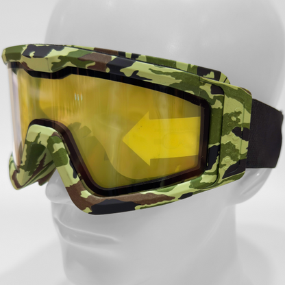 Battle Visor Dual Lens Protective Eyewear