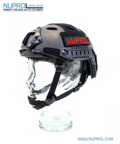 Nuprol FAST RAILED HELMET BLACK